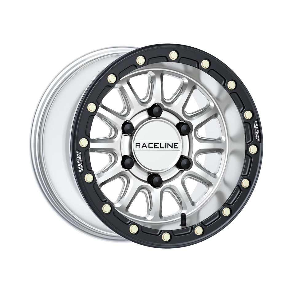 ALPHA HYPER WHEEL 6/139.7 HYPER  SILV/BLK  15X10  +25MM - 570-2132