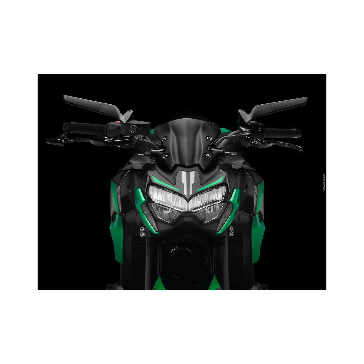 STEALTH NAKED MIRROR UNIVERSAL PAIR BLACK - 58-BSN010B-3