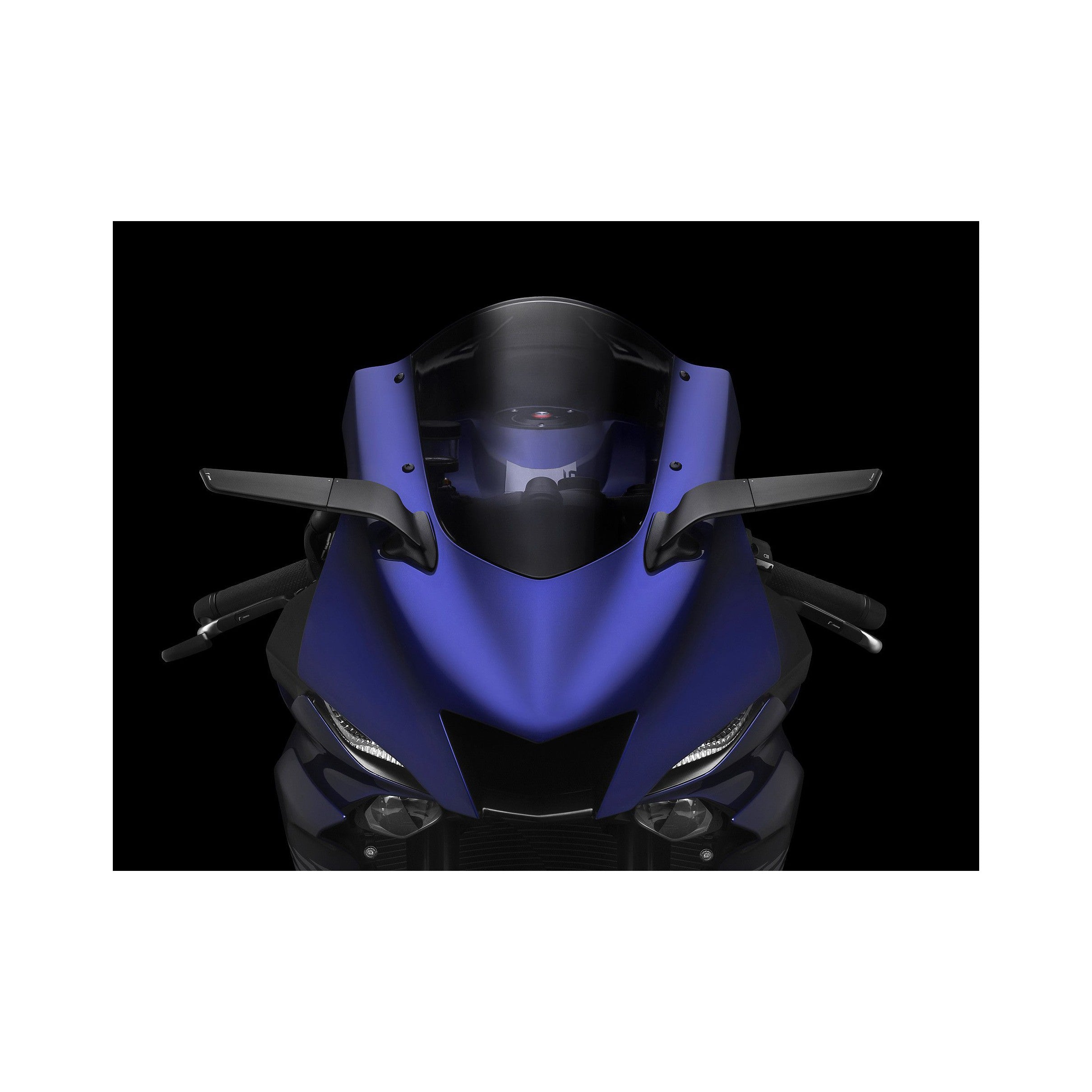 STEALTH SPORT MIRROR BLACK PAIR YAM - 58-BSS020B-1