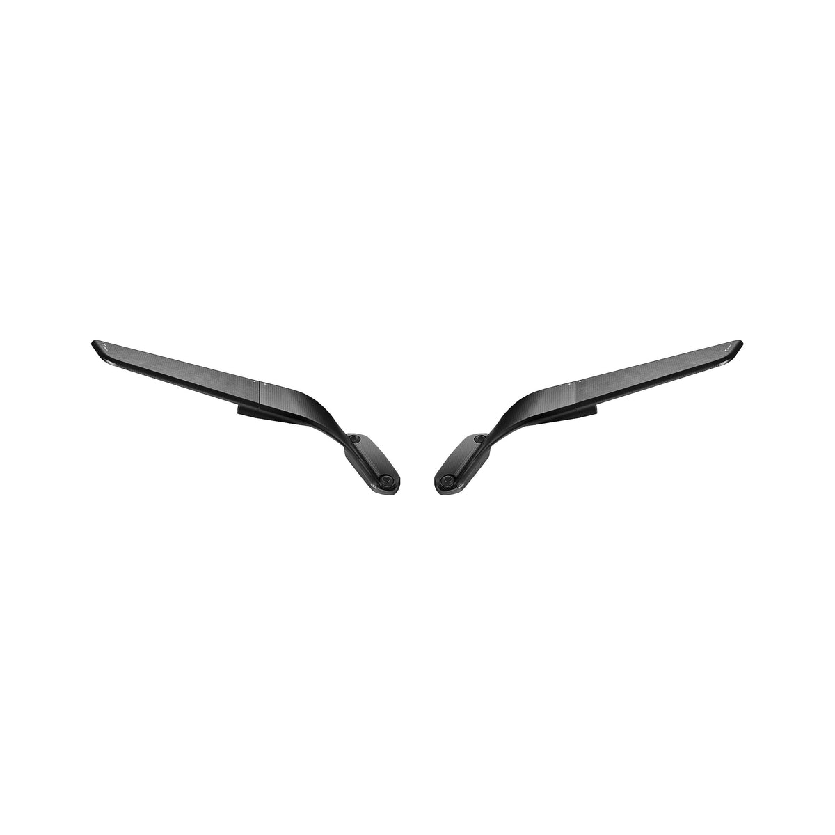 STEALTH SPORT MIRROR BLACK PAIR DUC - 58-BSS040B-2