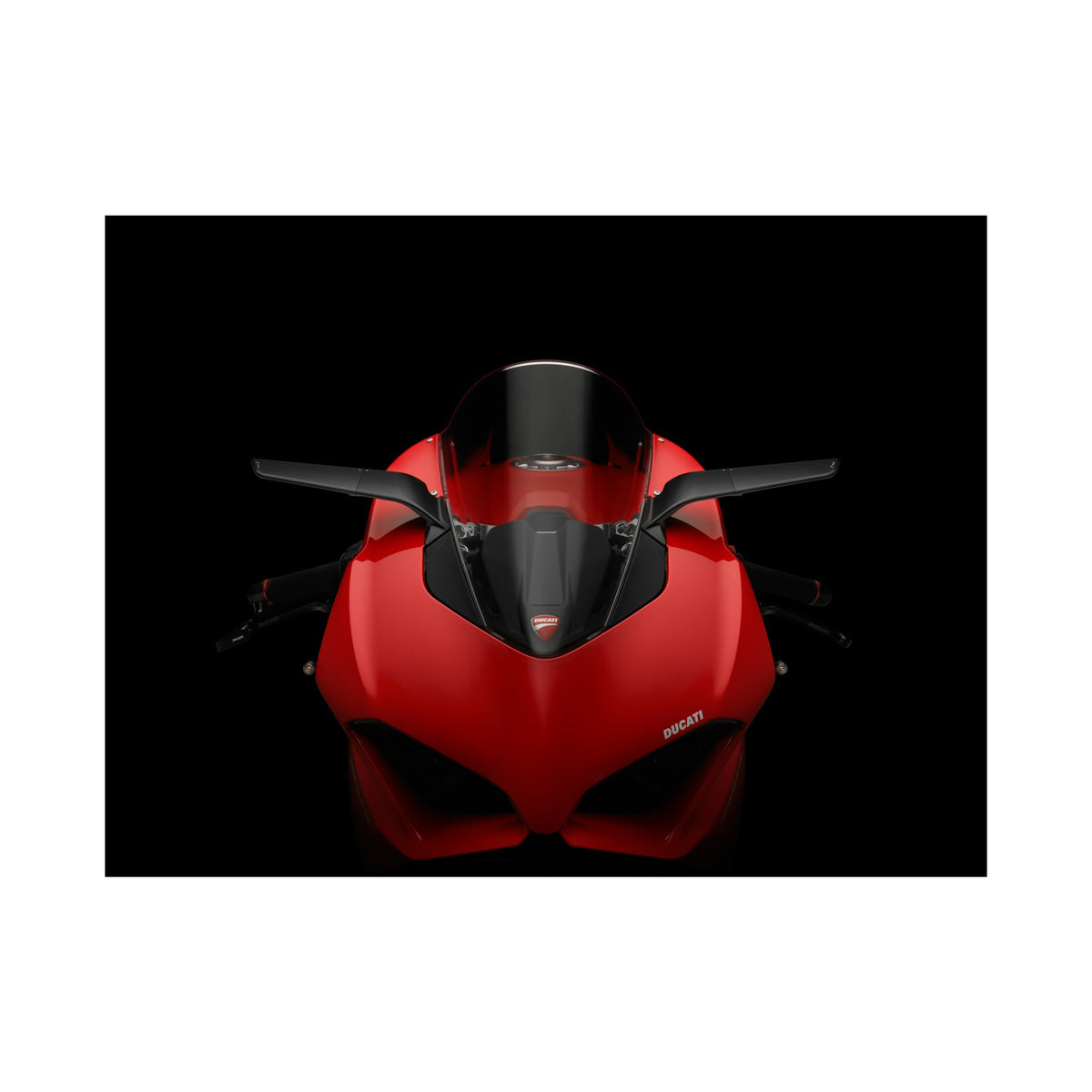 STEALTH SPORT MIRROR BLACK PAIR DUC - 58-BSS040B