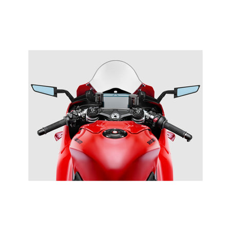 STEALTH SPORT MIRROR BLACK PAIR DUC - 58-BSS043B-1