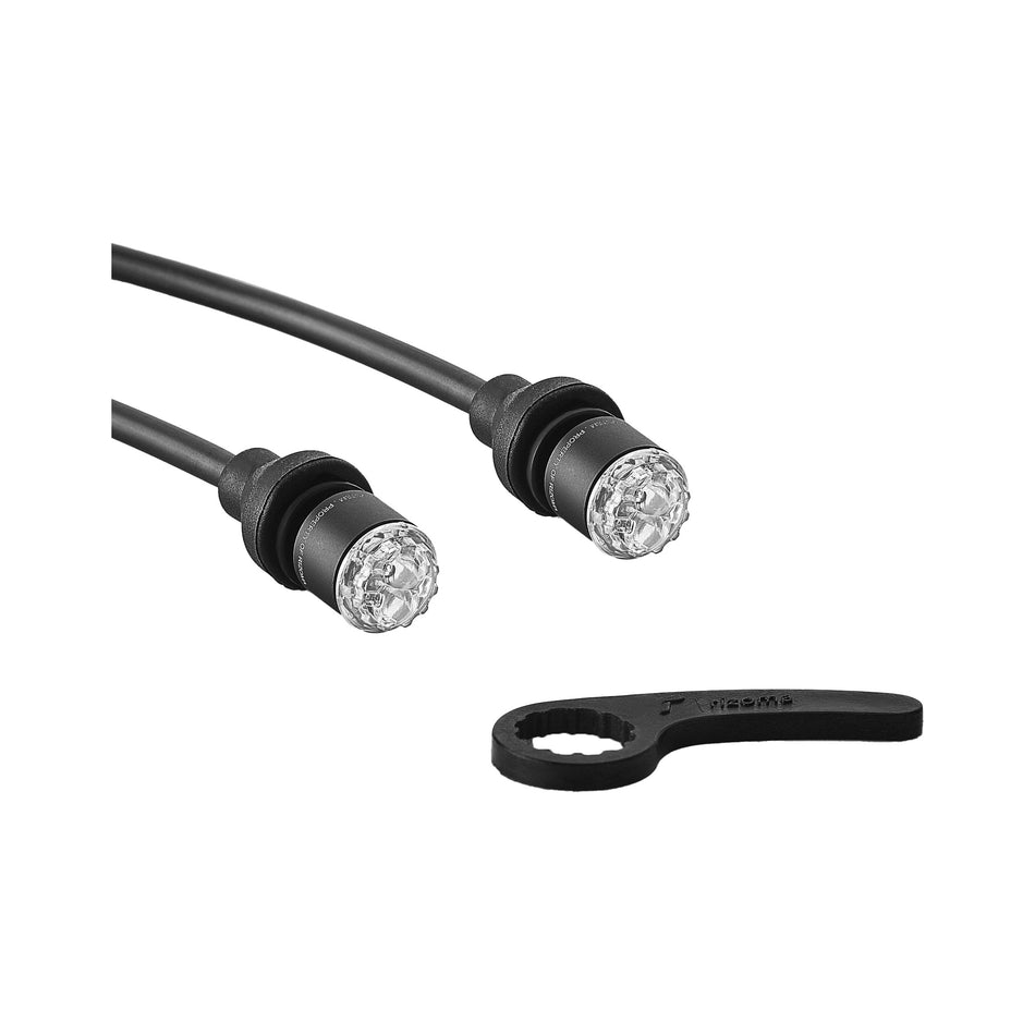 TURN SIGNAL LIGHT UNIT PAIR MATTE BLACK - 58-FR070BM