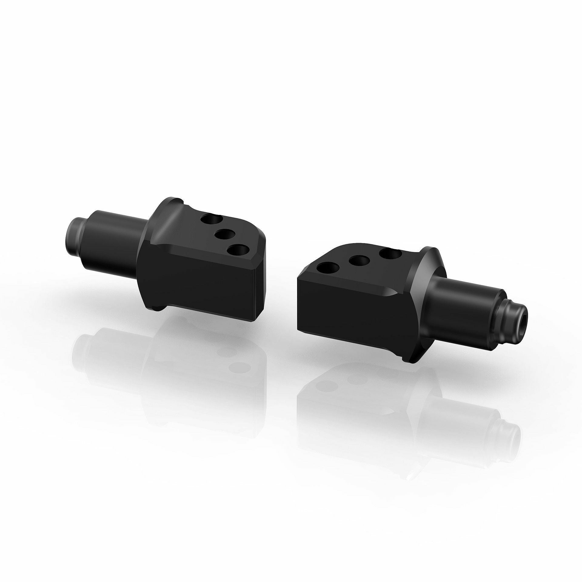 FOOTPEG MOUNT KIT PASSENGER BLACK PR - 58-PE754B