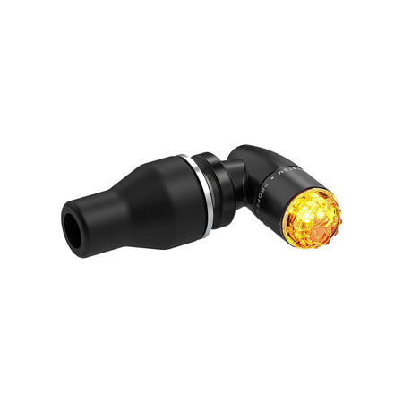 LIGHT UNIT TURN SIGNAL WITH HOLDER BLACK PAIR - 58-TS076BM-1