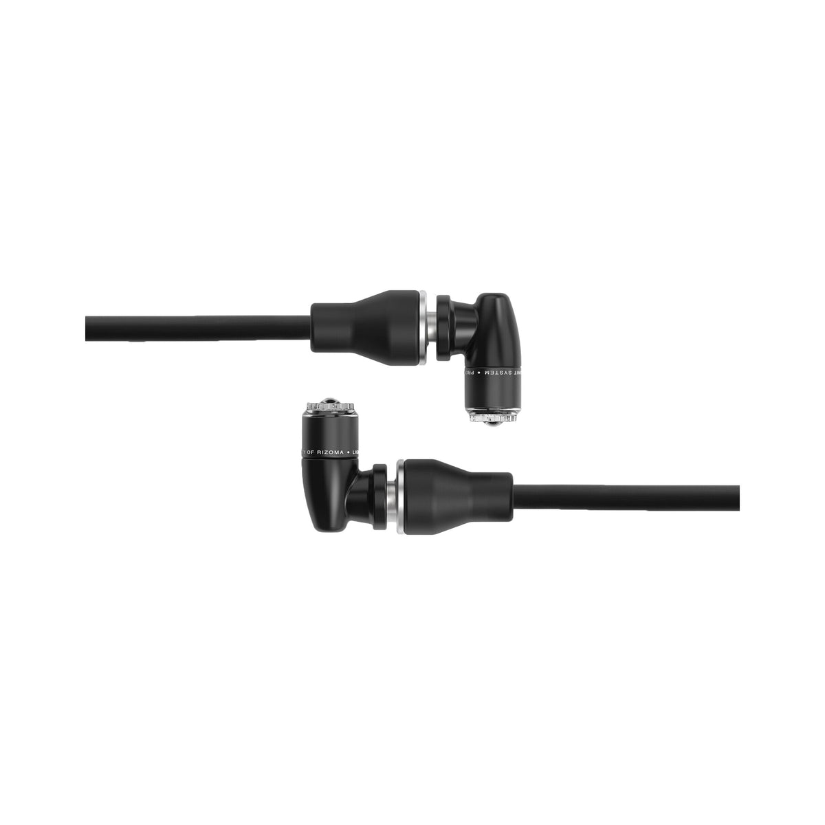 LIGHT UNIT TURN SIGNAL WITH HOLDER BLACK PAIR - 58-TS076BM
