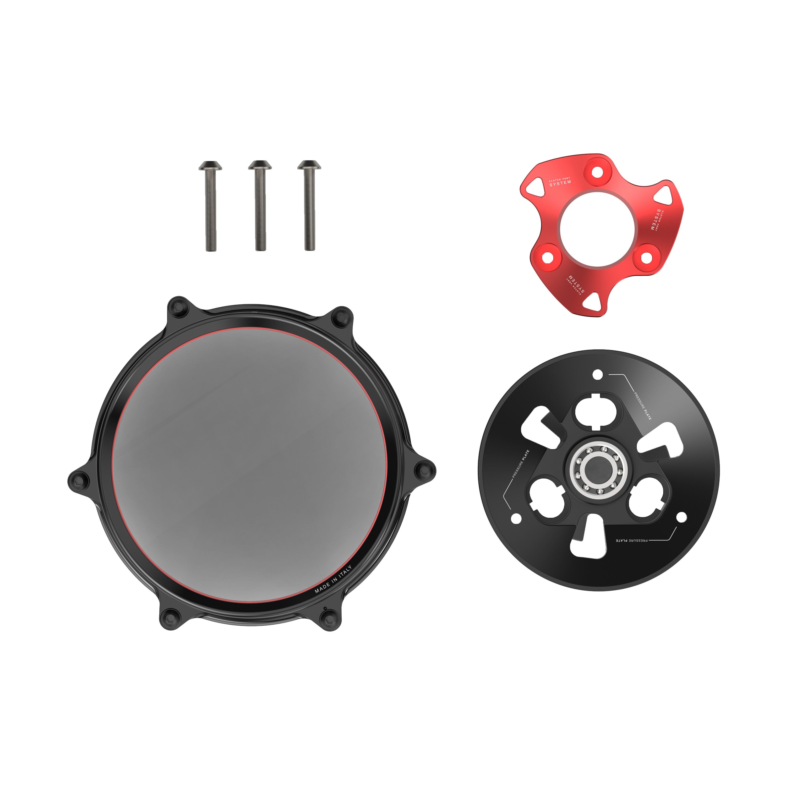 CLUTCH COVER RED DUC V2 - 58-ZDM179R-2