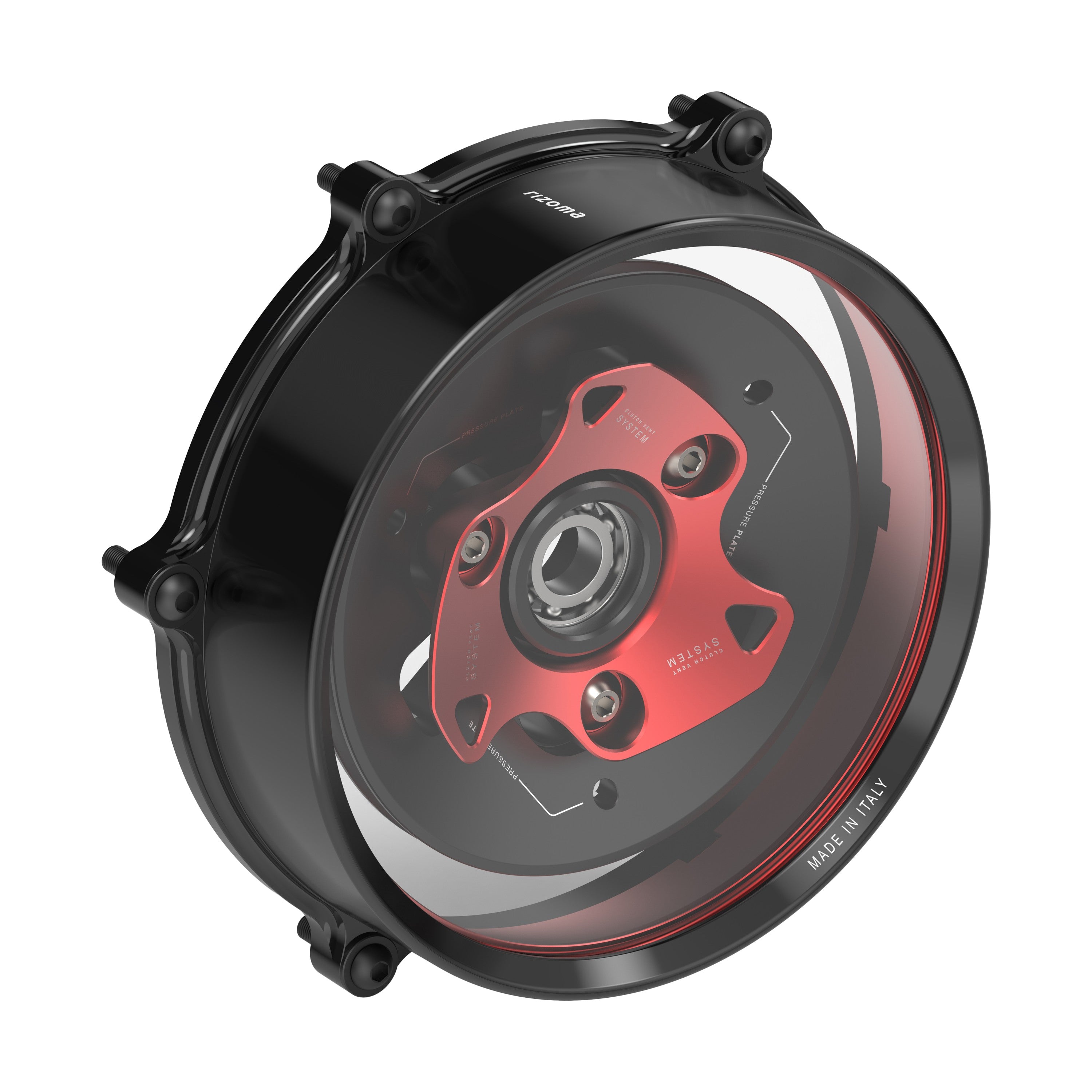 CLUTCH COVER RED DUC V4 - 58-ZDM181R-1