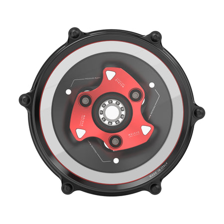 CLUTCH COVER RED DUC V4 - 58-ZDM181R-3