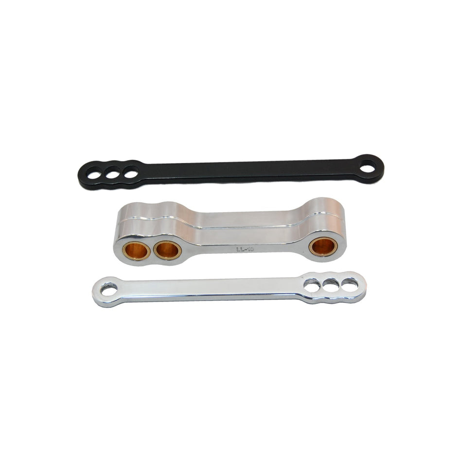 LOWERING LINK STK/1"/1.5" DROP BLACK BMW - 581-9751BK