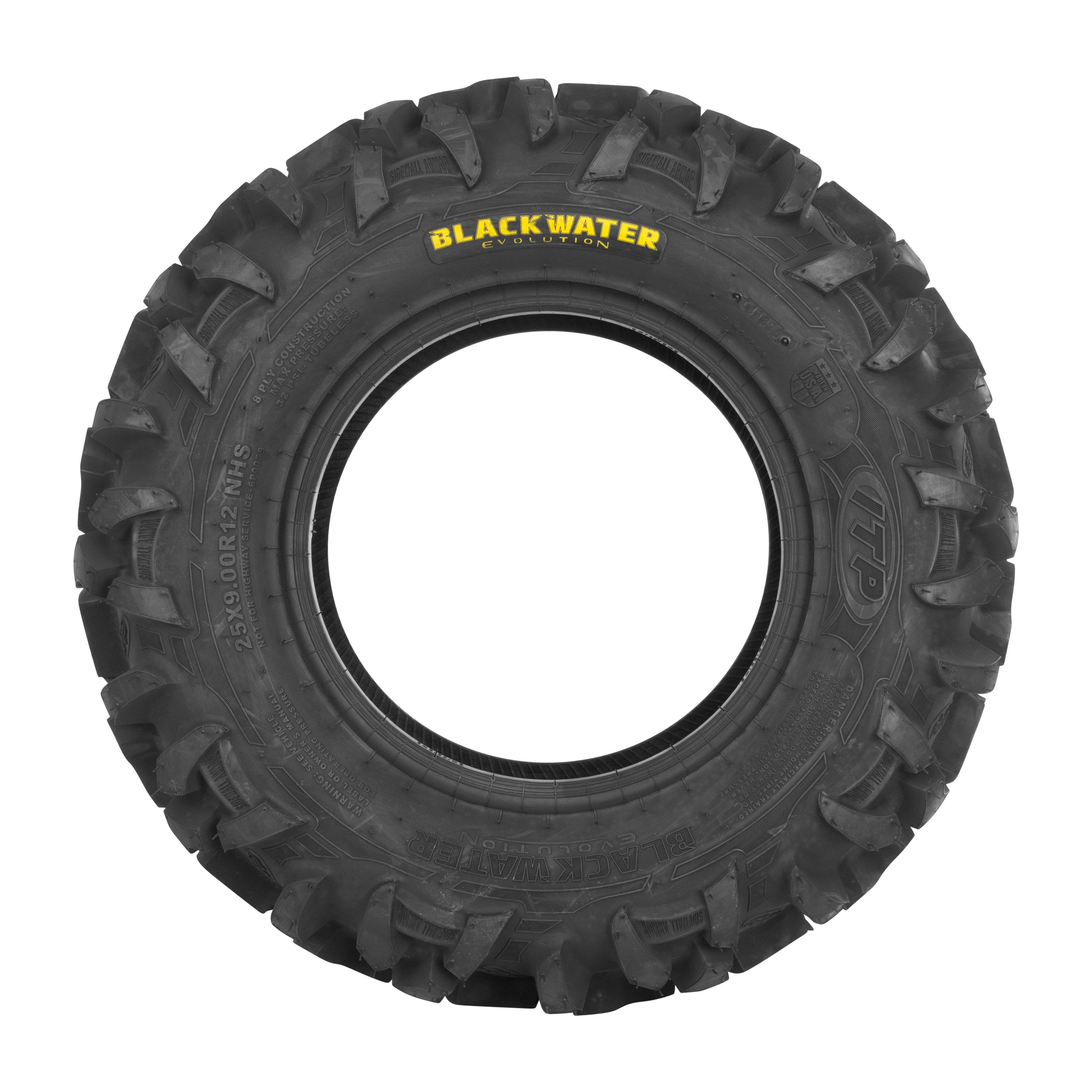 TIRE BLACKWATER EVO F/R 28X10R14 LR1390LBS RADIAL - 59-6321-1