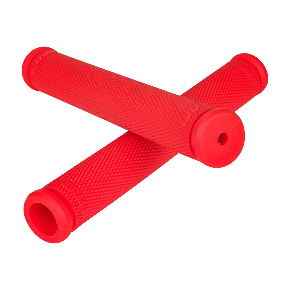 ONE PIECE GRIPS FIRE RED 8" - 59-8892FR