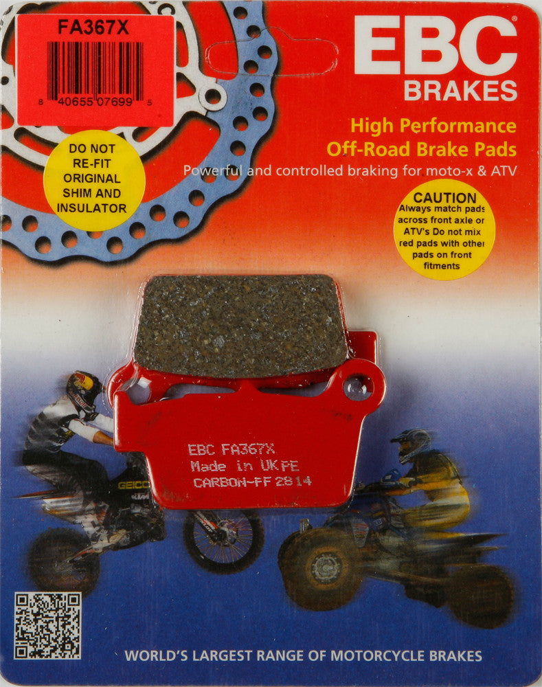 EBC High-Performance Off Road Brake Pads - 15-367X