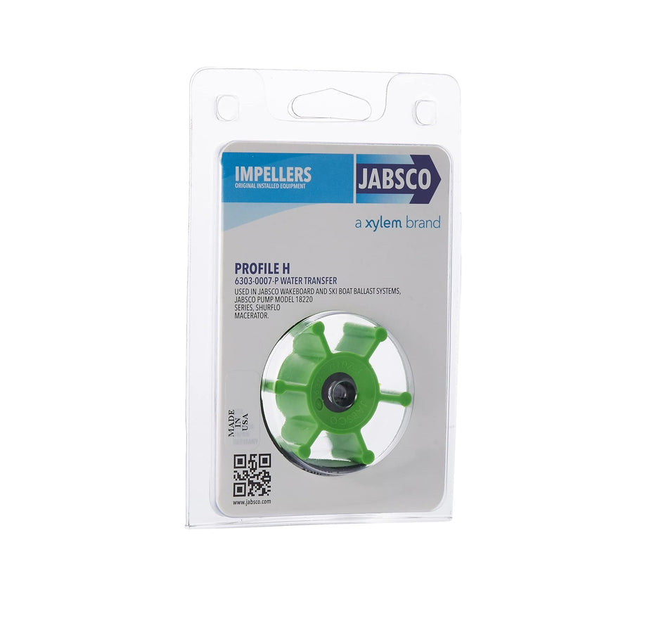 JABSCO IMPELLER GREEN - 6-63030007P