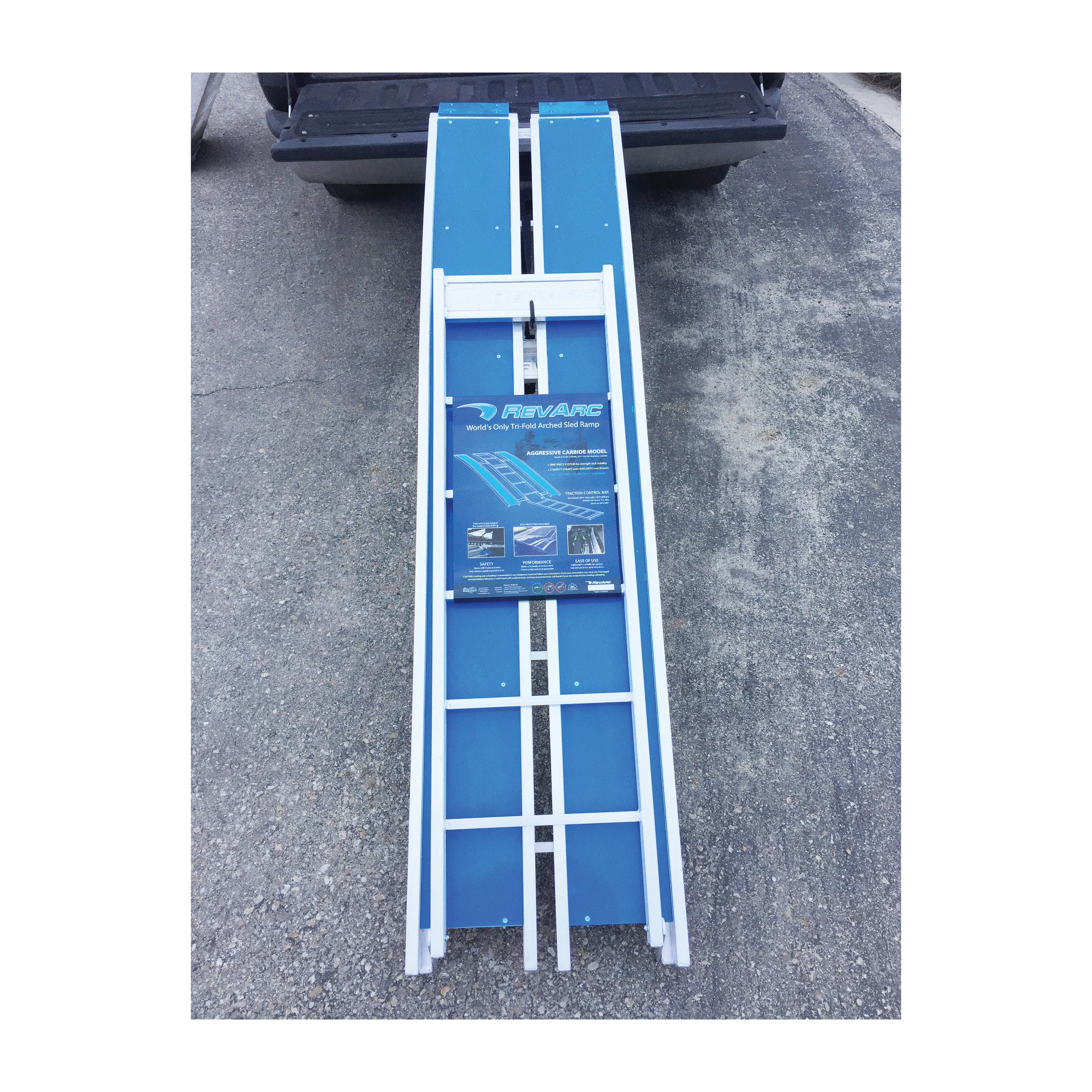 SLED LOADING RAMP 1500LB 90"X49.5" - 61-0625-1