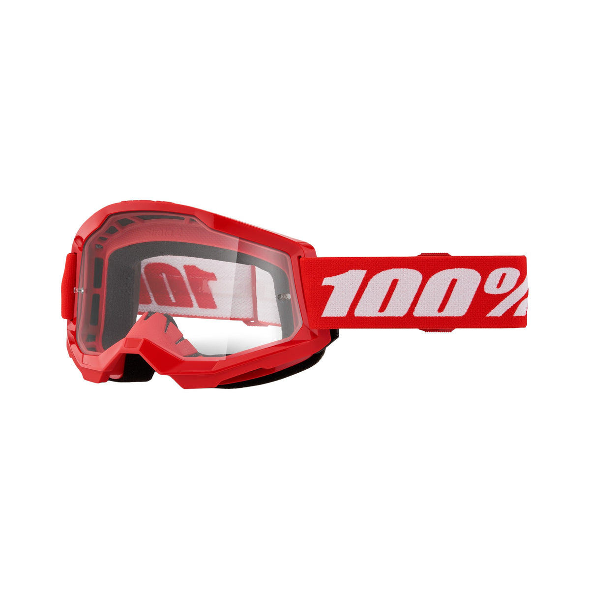 STRATA 2 GOGGLE RED CLEAR LENS - 610-5226