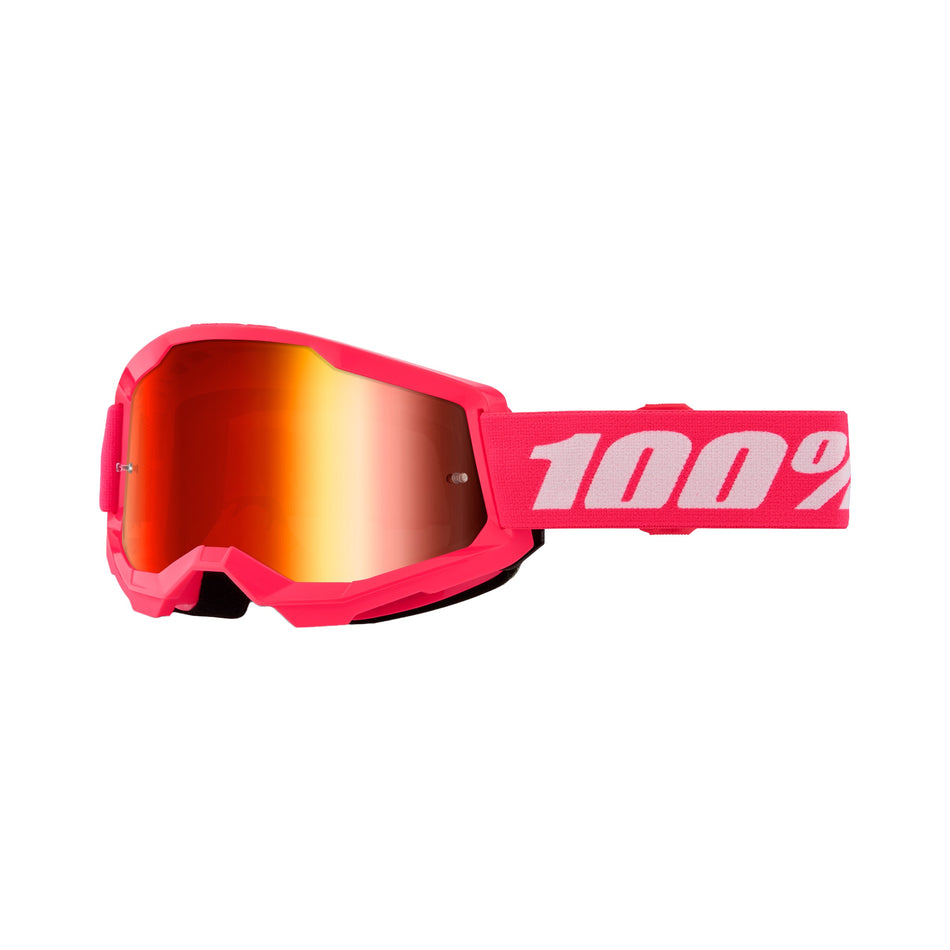 STRATA 2 GOGGLE PINK MIRROR RED LENS - 610-5237