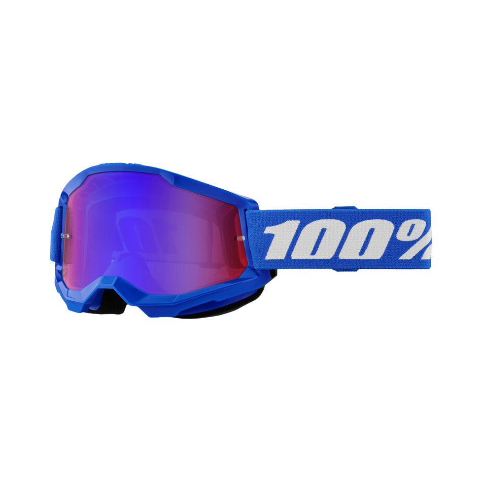 STRATA 2 JUNIOR GOGGLE BLUE MIRROR RED/BLUE LENS - 610-5258