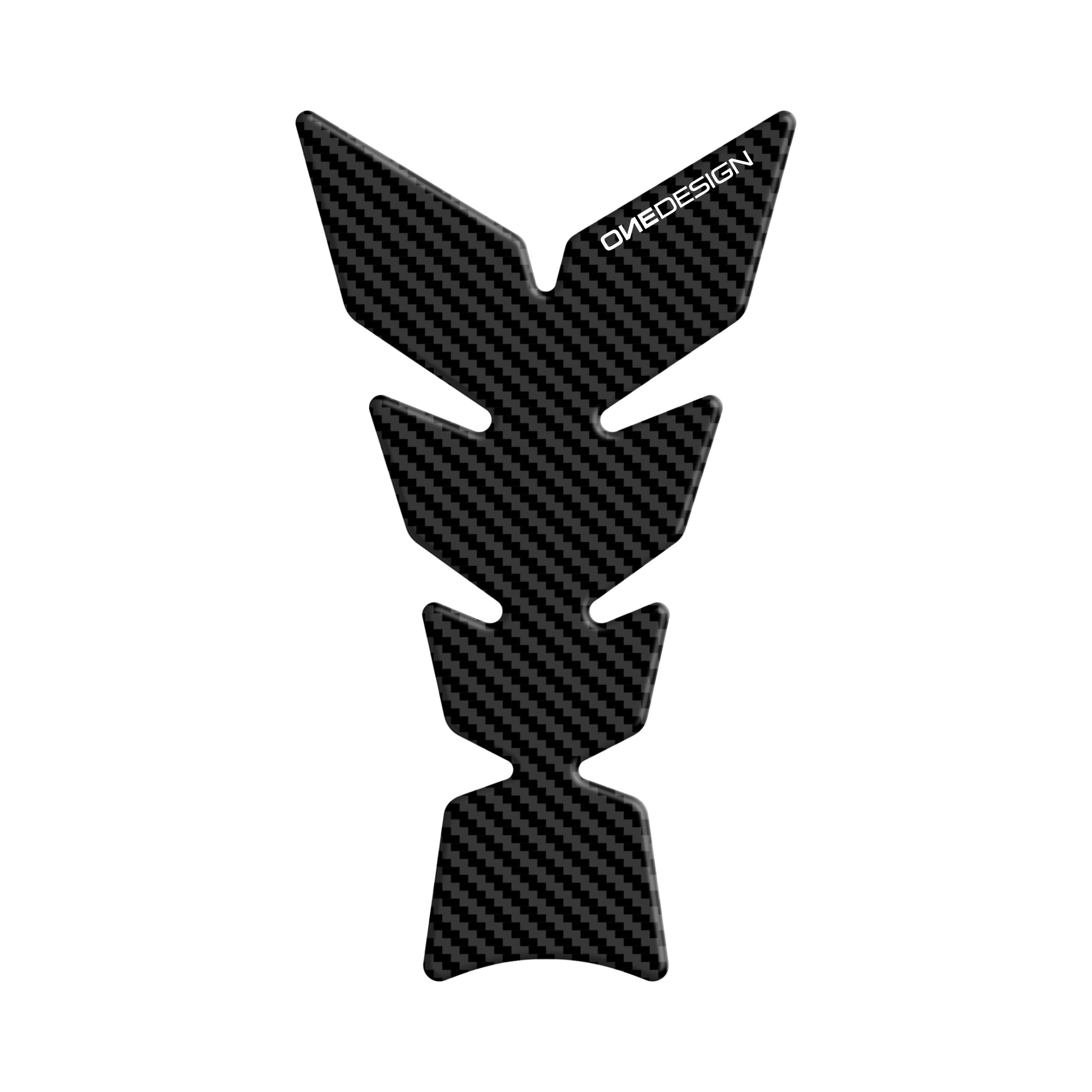 TANKPAD SOFT TOUCH MATTE CARBON LOOK - 623-1044