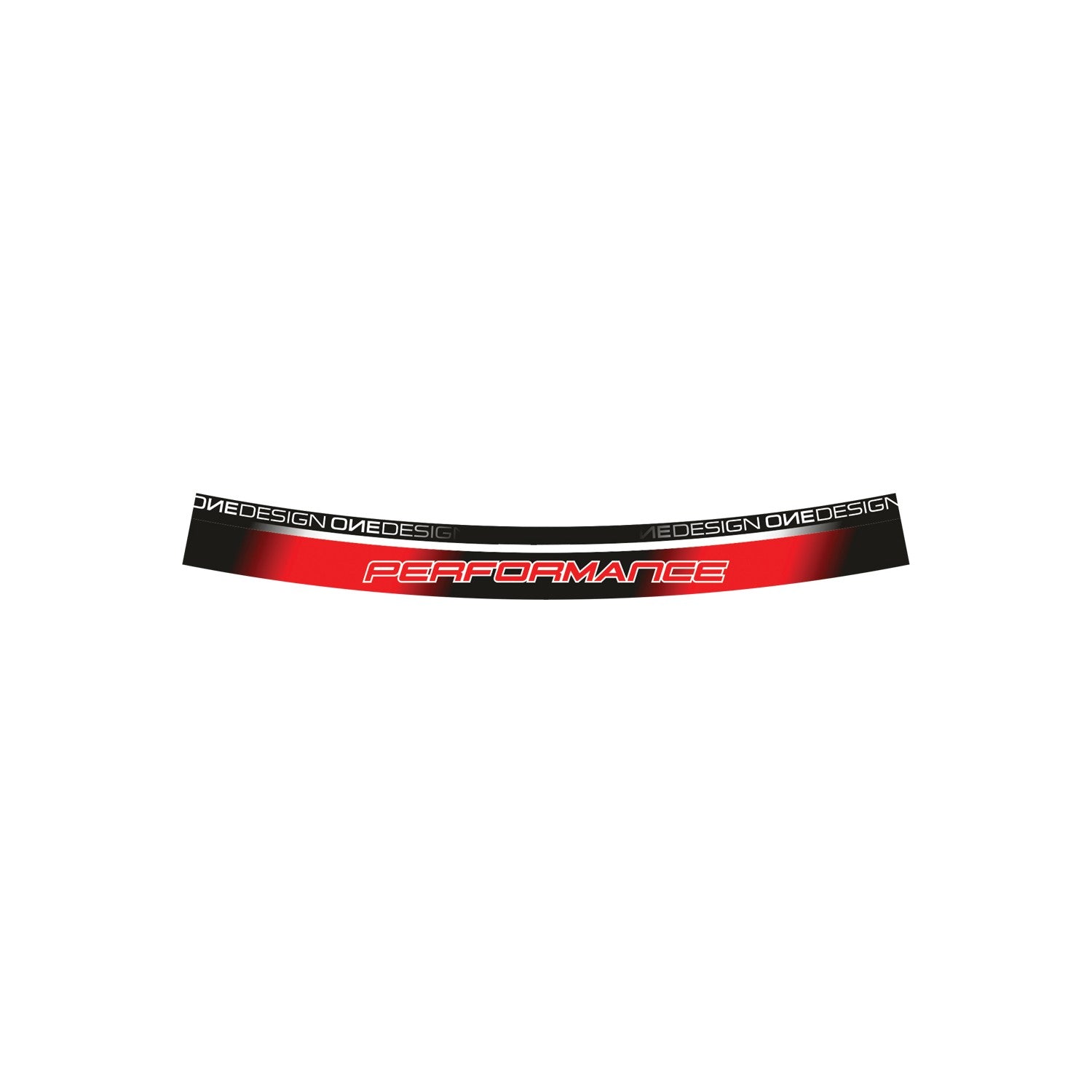 WHEEL STRIPE GLOW RED - 623-1200