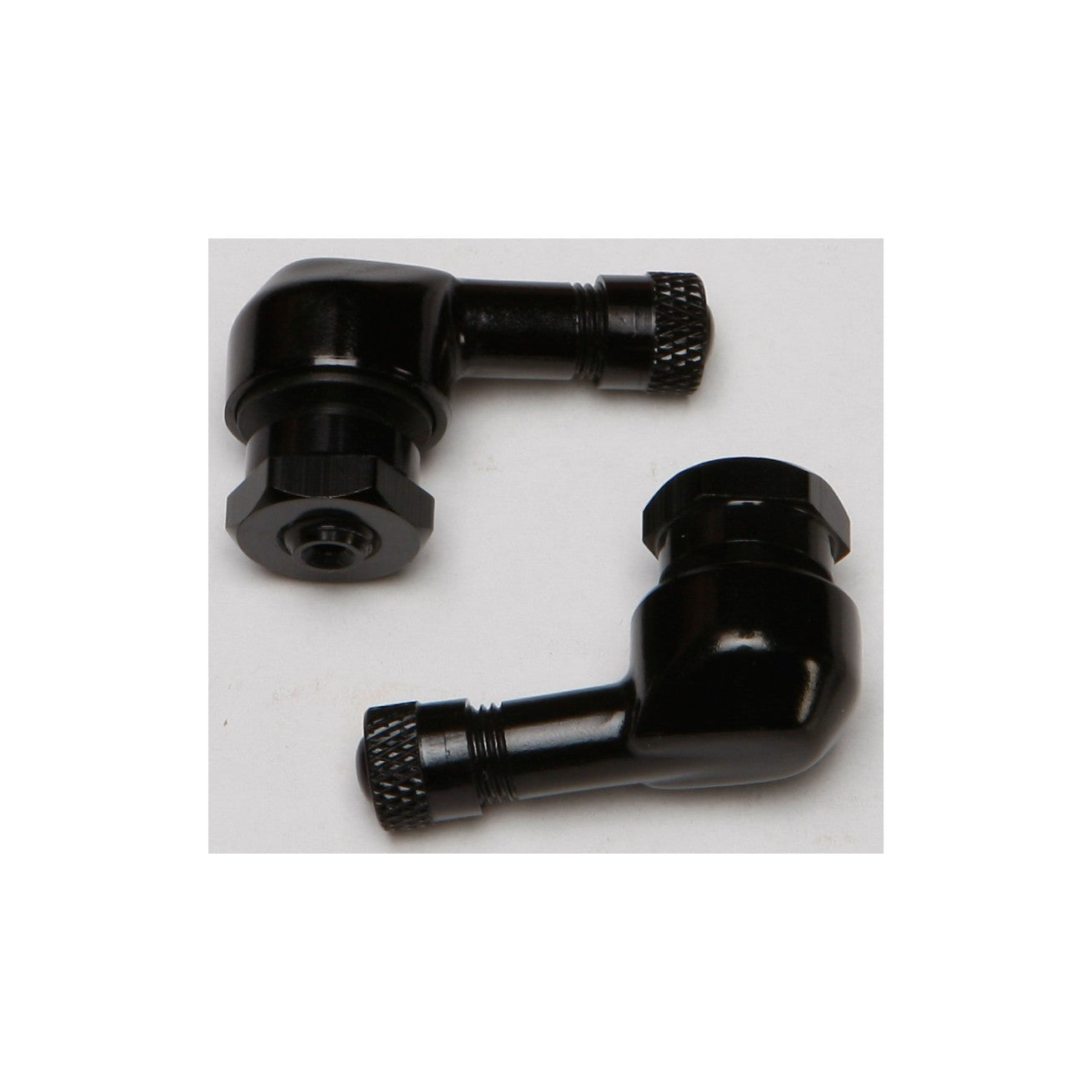 90/90 DEGREE AIR VALVE 8.3MM BLACK - 624-1105BK