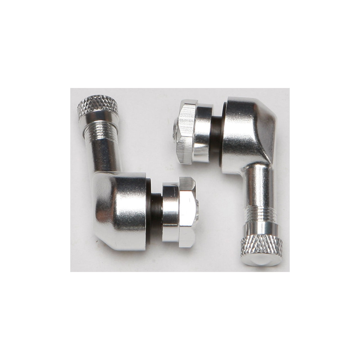 90/90 DEGREE AIR VALVE 8.3MM SILVER - 624-1105S