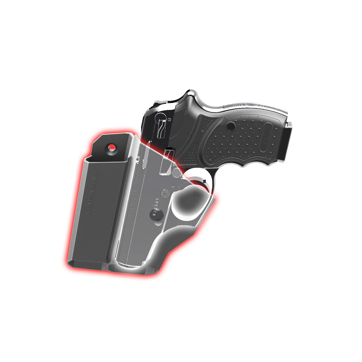 ICOS 2 PISTOL/MAG HOLDERS - 63-07501-1
