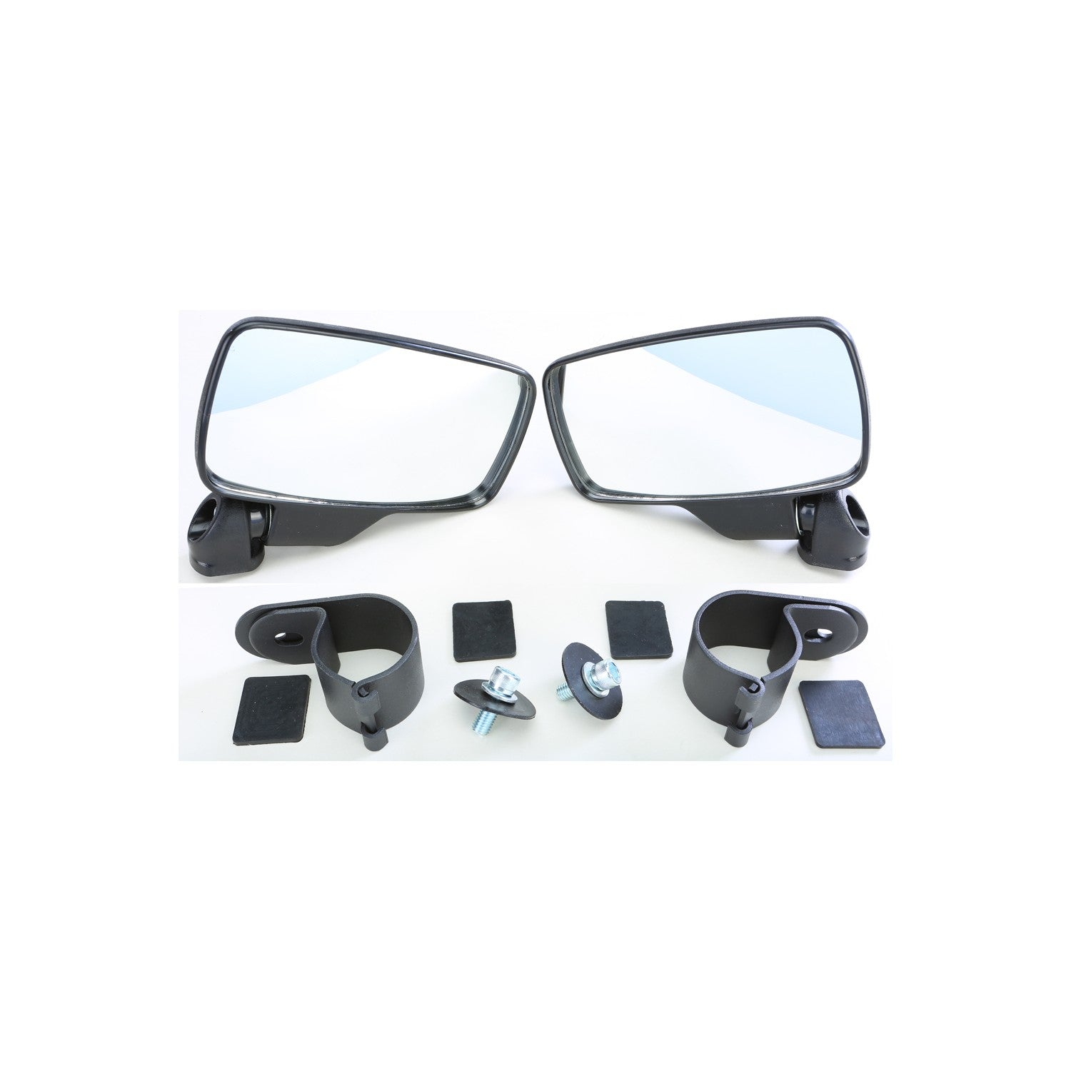 FOLDING SIDE MIRROR PAIR 2.0" ROLL CAGE - 63-7252