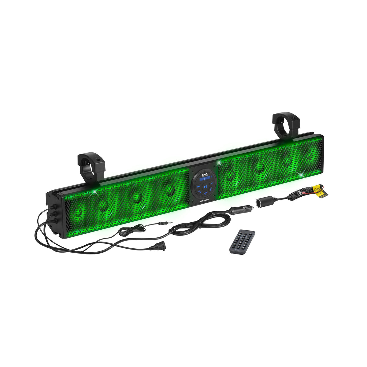 36" RIOT SOUND BAR WITH RGB 8 SPEAKERS FITS 1.5-2.0" BARS - 63-8312