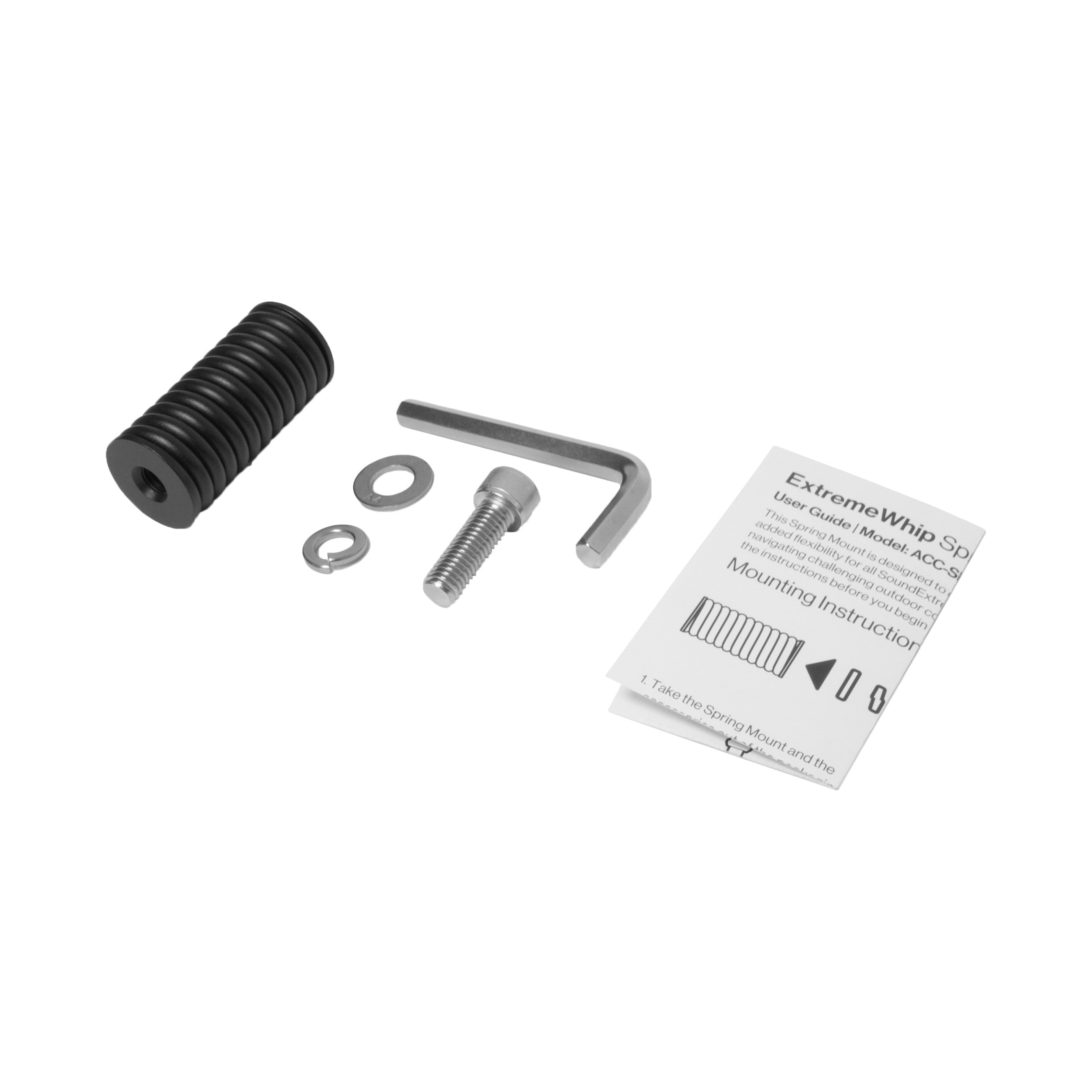 SPRING WHIP MOUNT SPRING BASE FOR LED WHIP - 63-9310-3