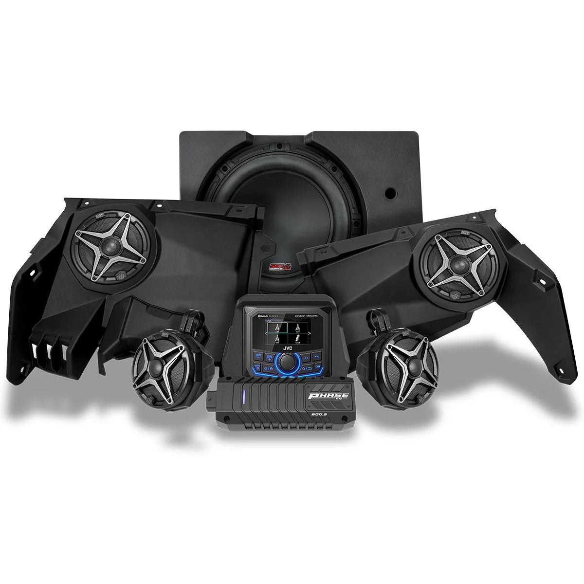 5 SPEAKER KIT W/ JVC CONTROLLER - 63-9614