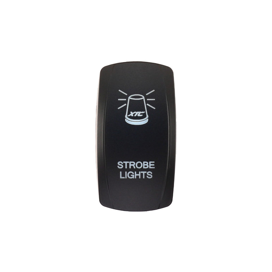 DASH SWITCH ROCKER FACE STROBE LIGHT - 630-1070