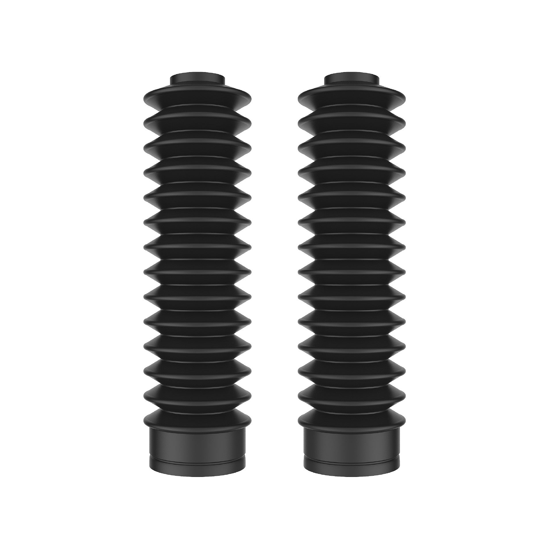 FORK BOOTS MX 350X41X60 28 WAVES BLACK - 64-1043