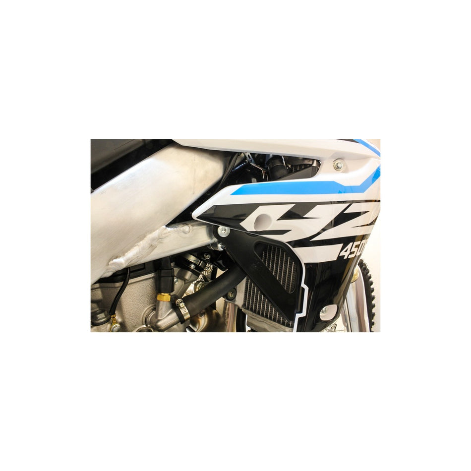 RADIATOR BRACES-BLACK - 66-18268B