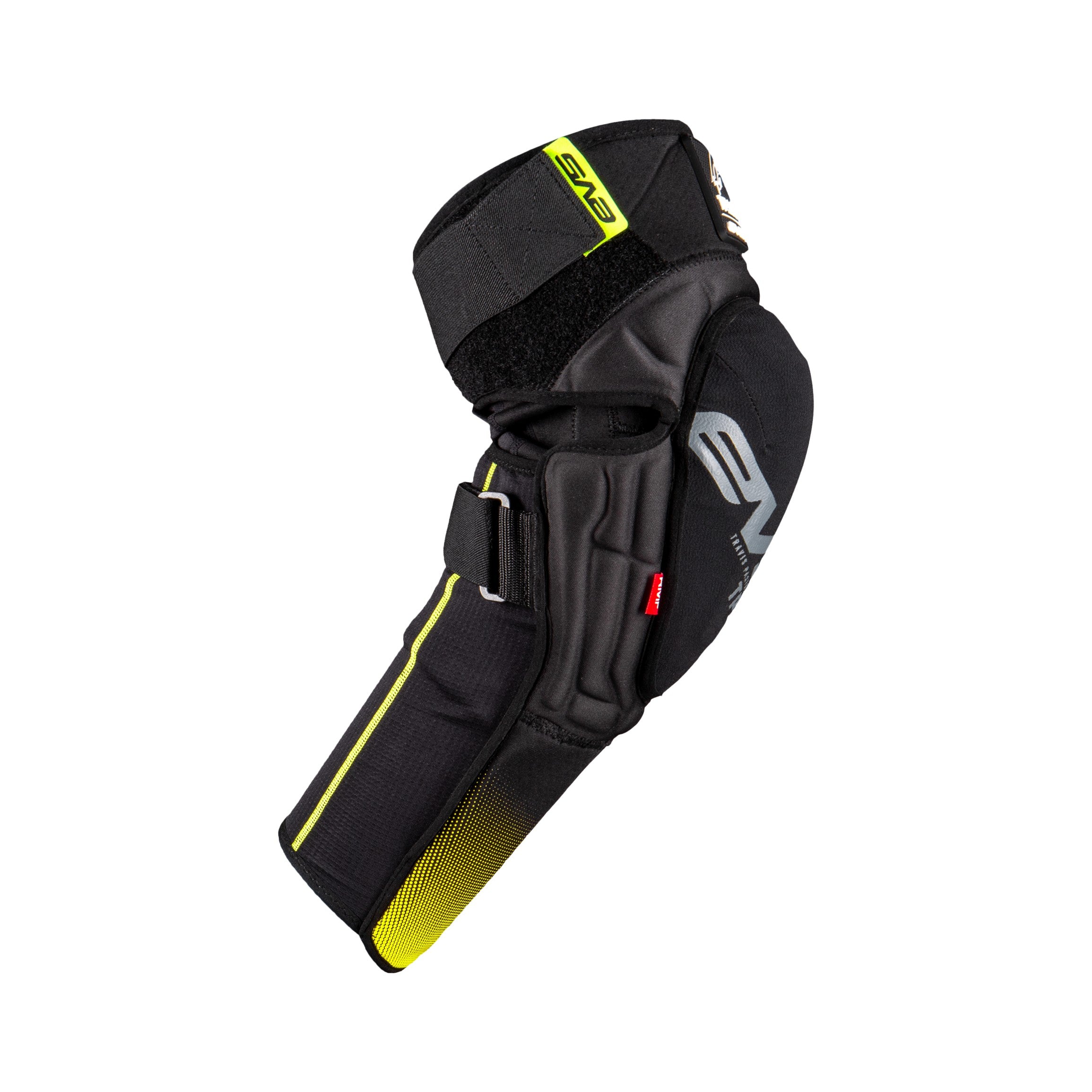 TP199 KNEE/SHIN GUARD BLACK/HI-VIS 2X - 663-14382X-1