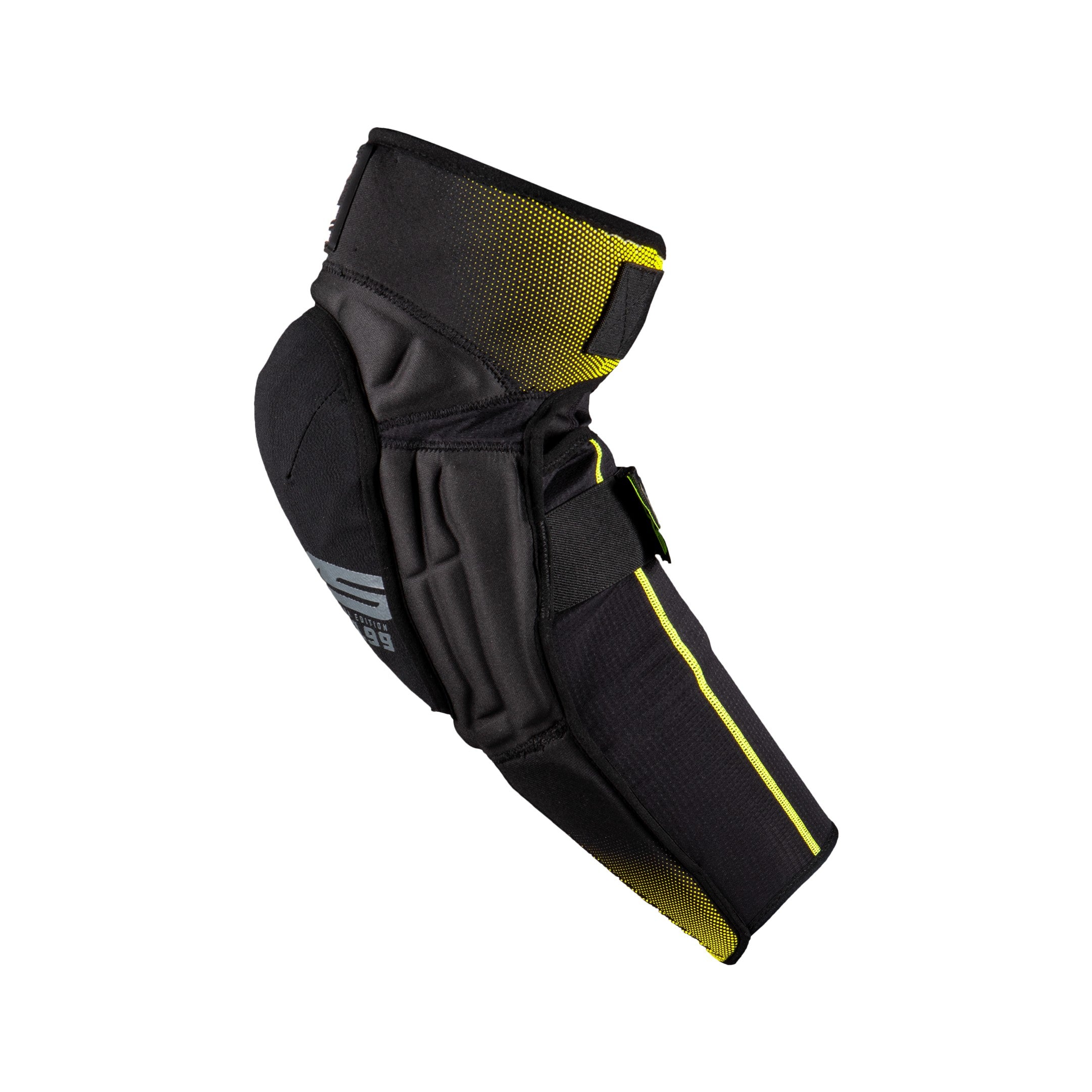 TP199 KNEE/SHIN GUARD BLACK/HI-VIS 2X - 663-14382X-2