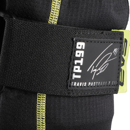 TP199 KNEE/SHIN GUARD BLACK/HI-VIS 2X - 663-14382X-7
