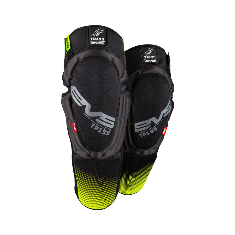 TP199 KNEE/SHIN GUARD BLACK/HI-VIS 2X - 663-14382X