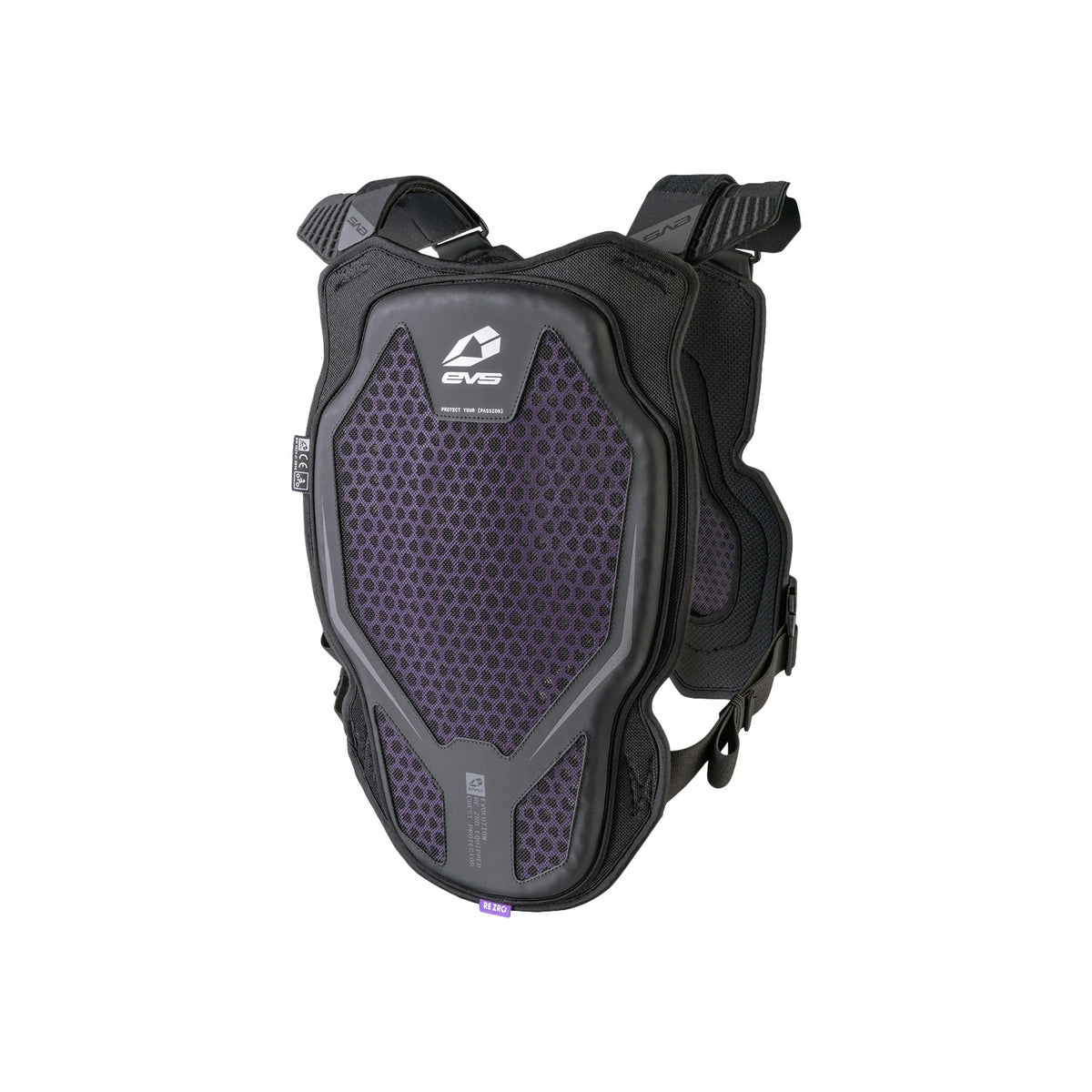 EVO CHEST PROTECTOR W/REZRO BLACK MD/LG - 663-3070-1
