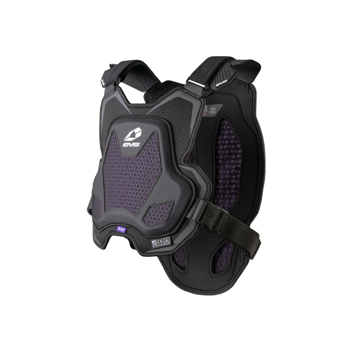 EVO CHEST PROTECTOR W/REZRO BLACK MD/LG - 663-3070