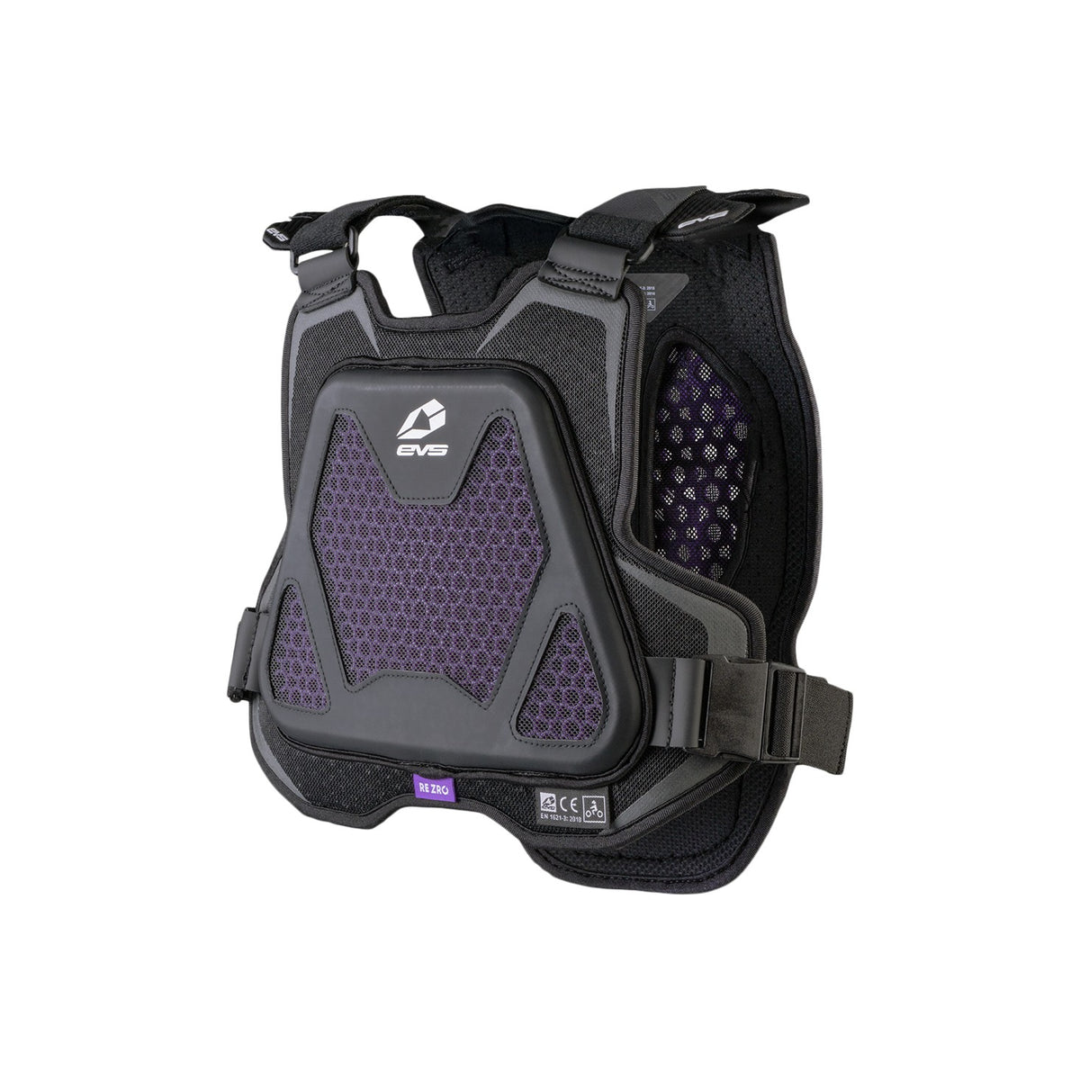 EVO CHEST PROTECTOR W/REZRO BLACK YOUTH - 663-3071