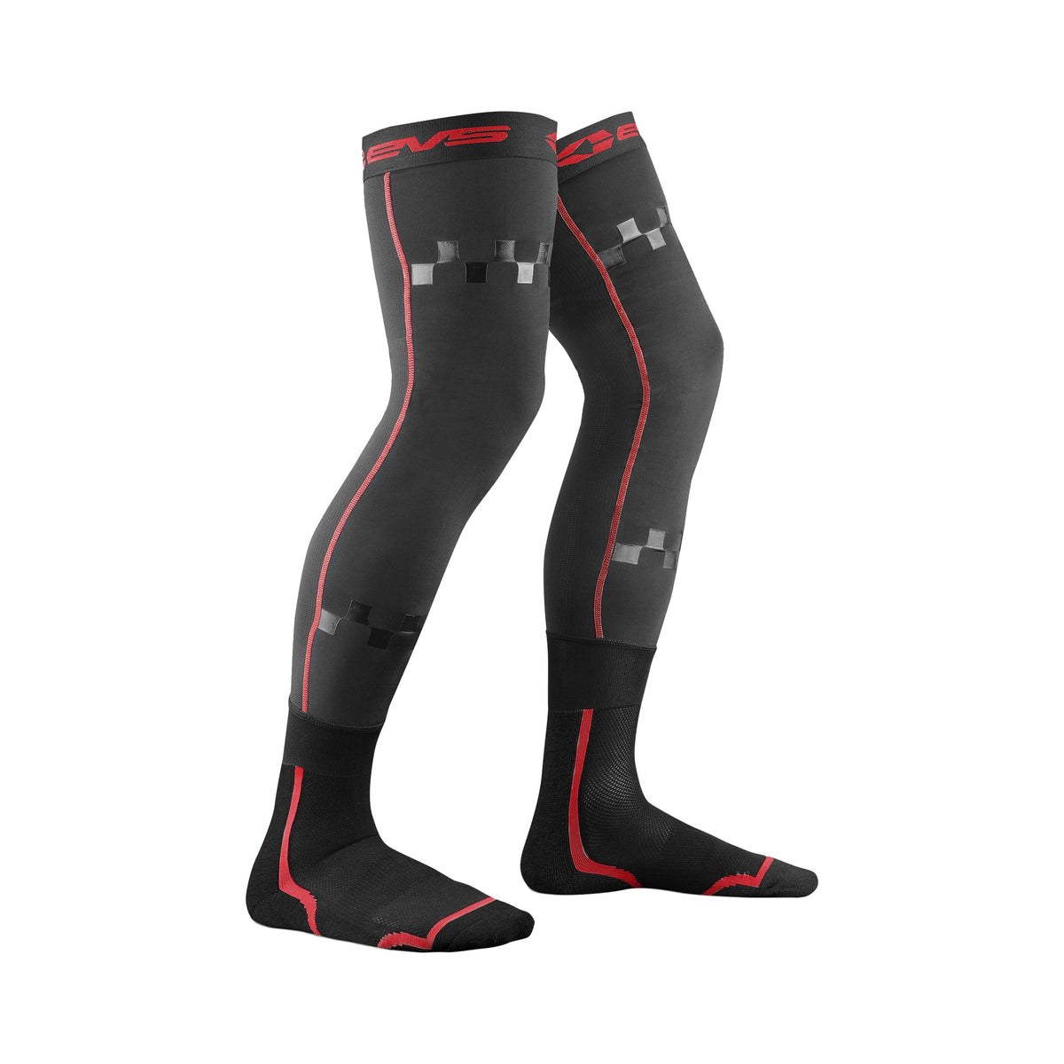 FUSION SOCKS BLACK/RED YOUTH - 663-4175-1