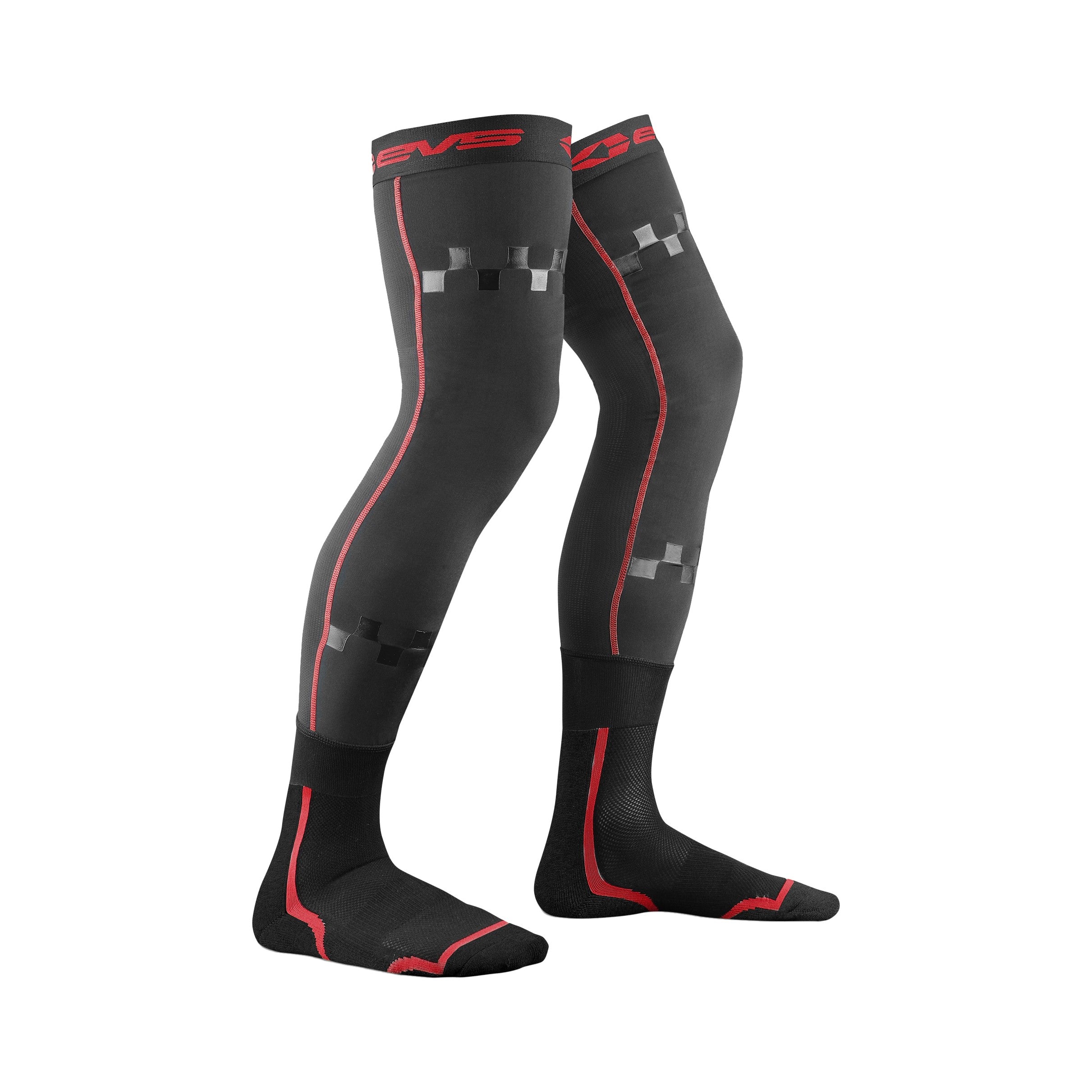 FUSION SOCKS BLACK/RED YOUTH - 663-4175-1