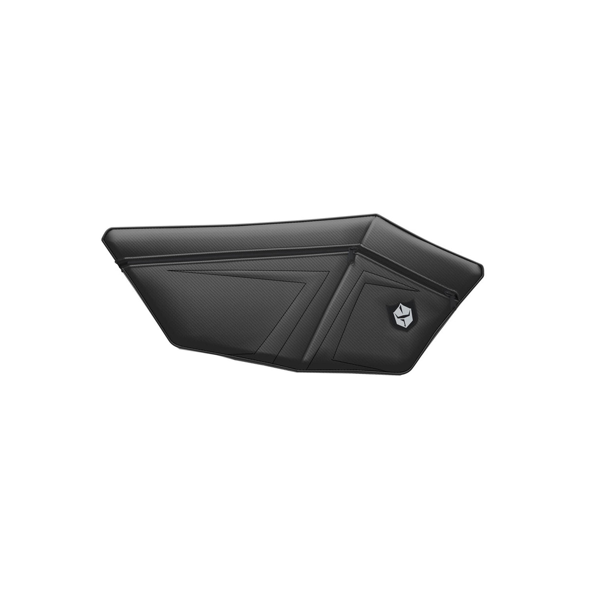 DOOR KNEE PADS WITH STORAGE BLACK POL - 67-99322BL