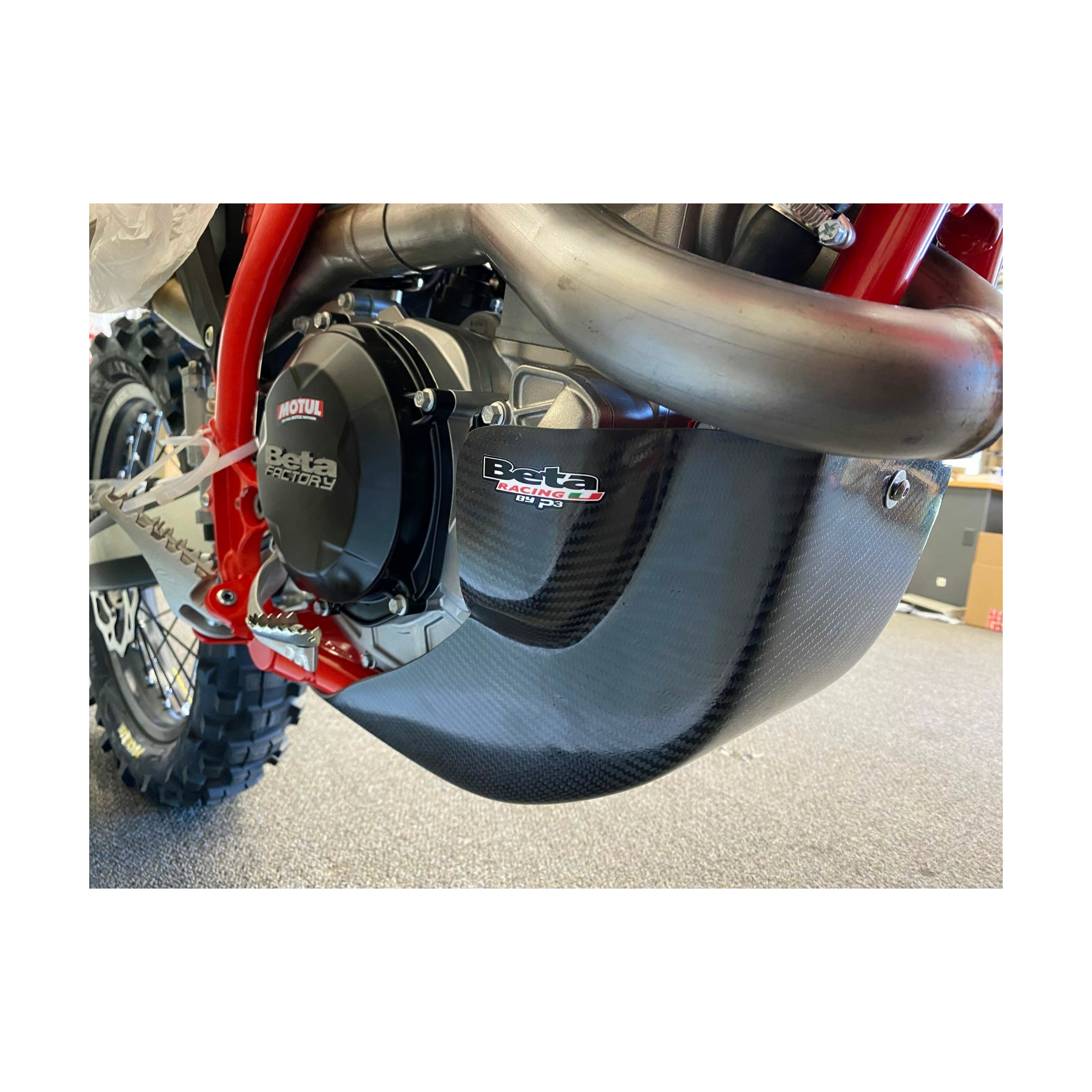 SKID PLATES CARBON FIBER BETA - 670-309059