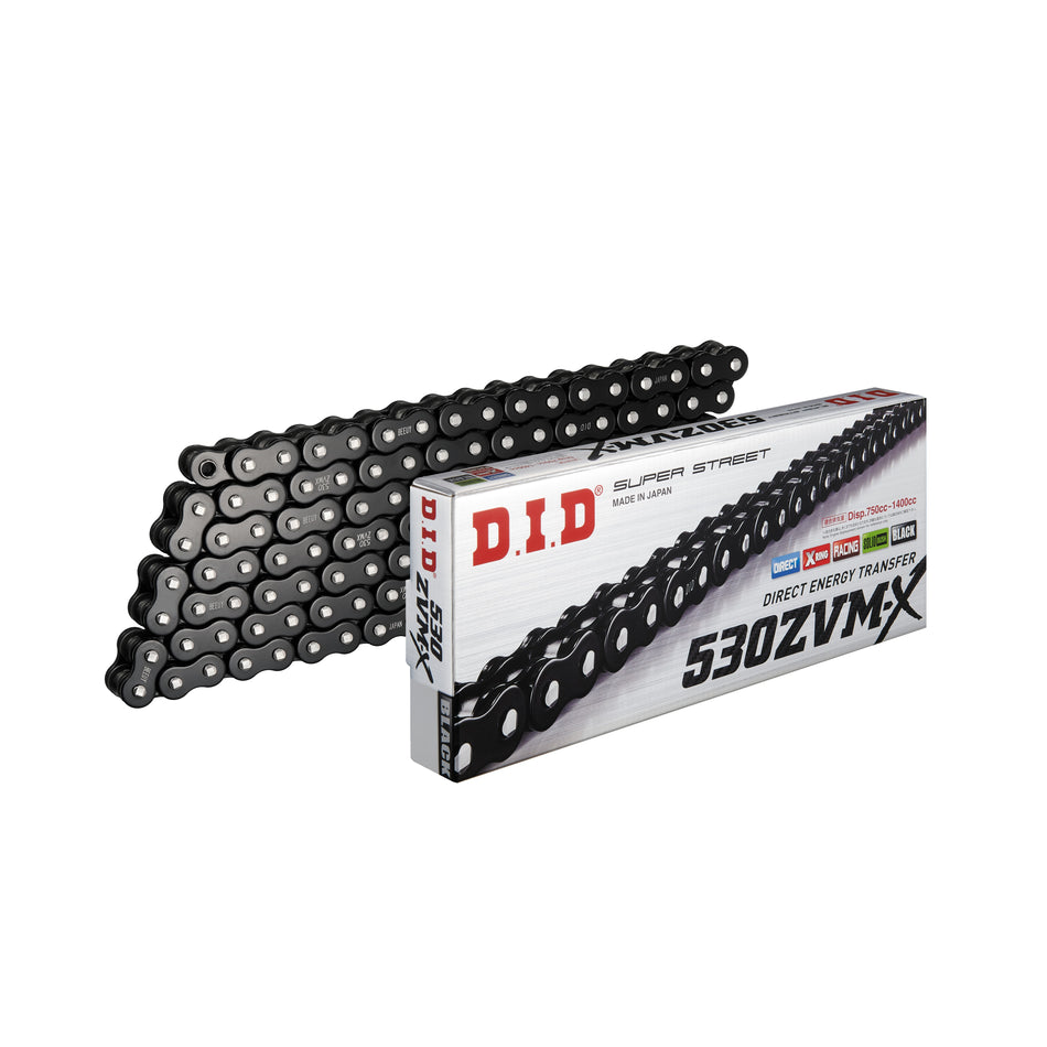 SUPER STREET 530ZVMX-120 BLACK/BLACK - 690-64120BK