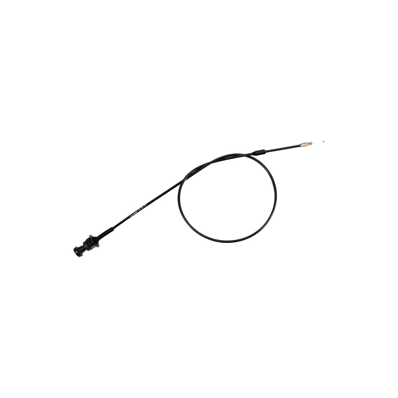 BLACK VINYL CHOKE CABLE - 70-0088