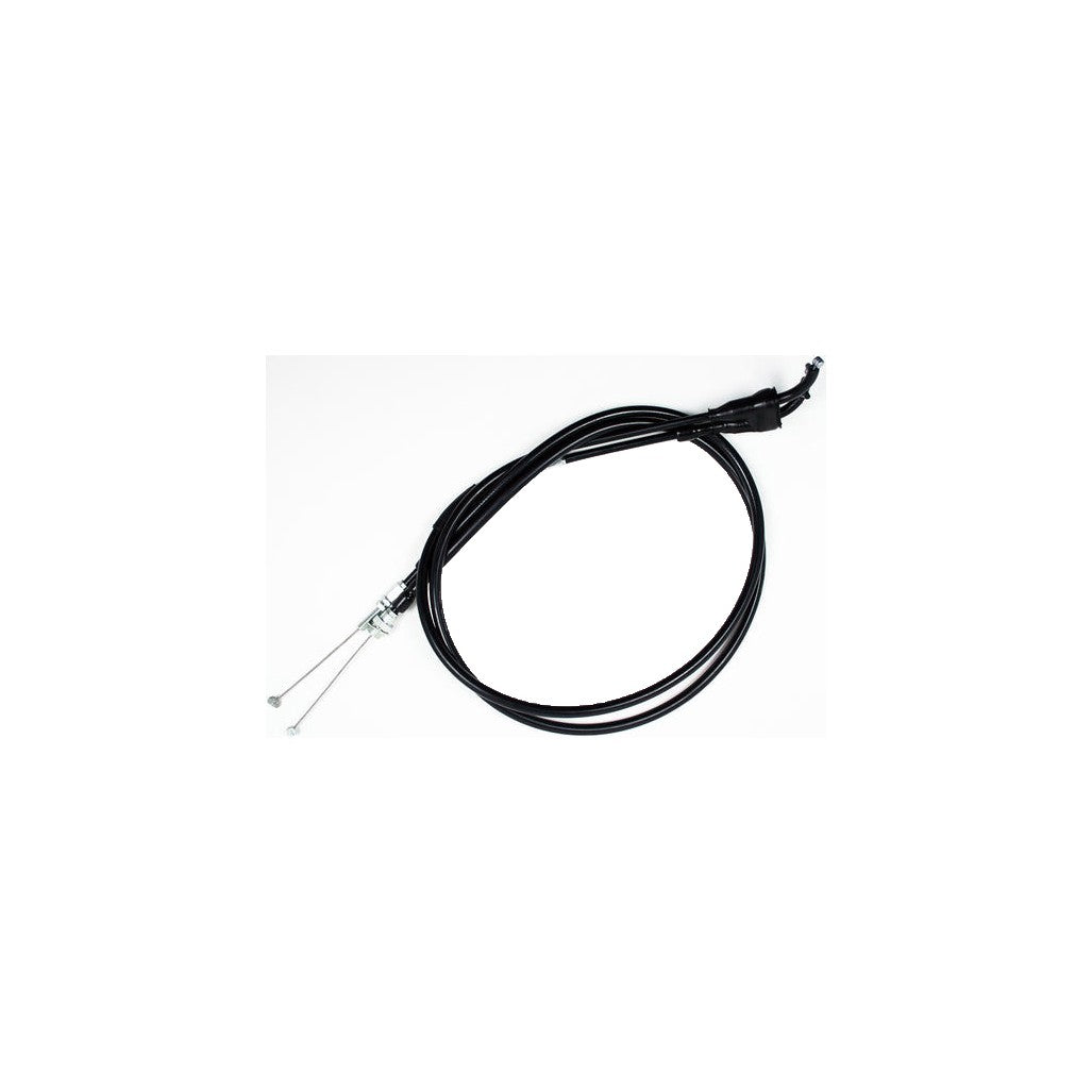 BLACK VINYL THROTTLE PUSH-PULL CABLE SET - 70-5286