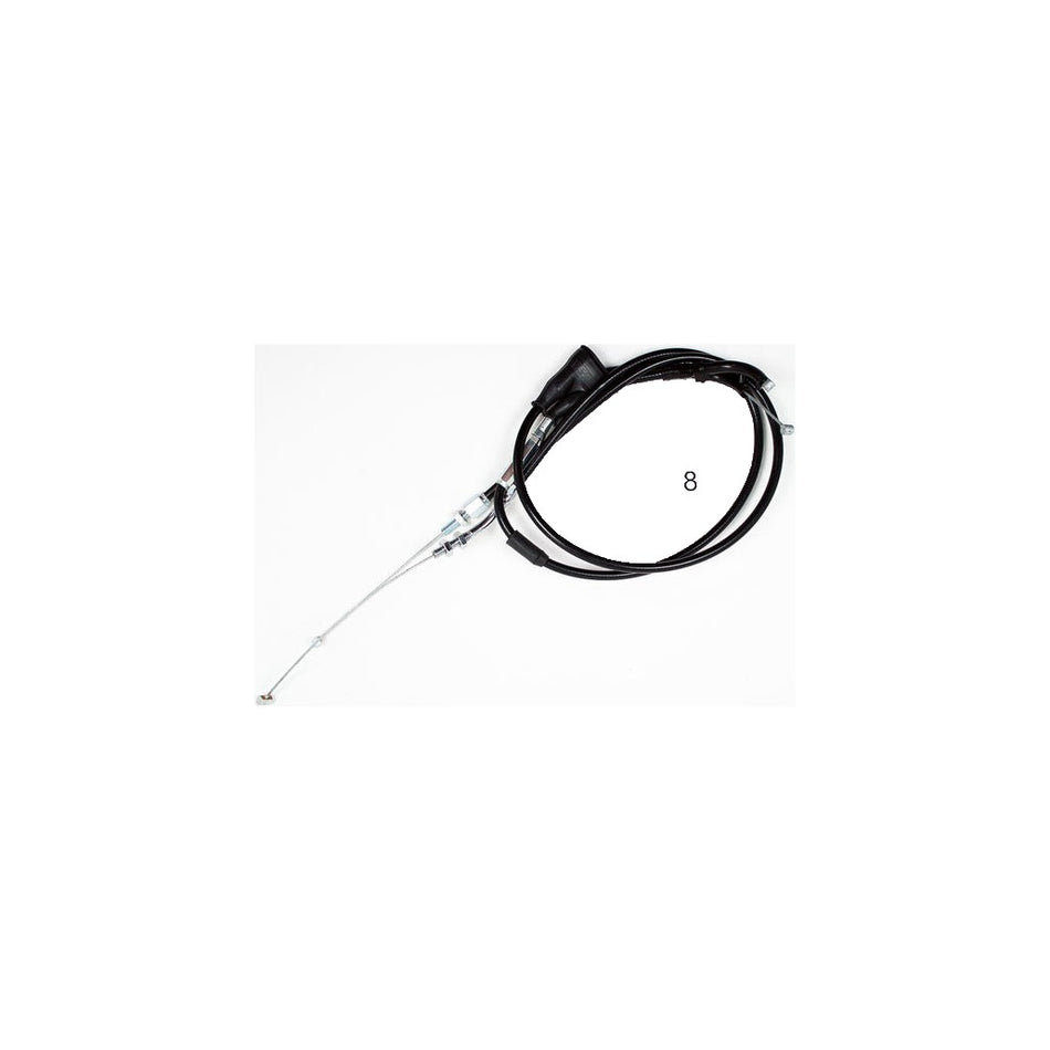 BLACK VINYL THROTTLE PULL CABLE - 70-5348