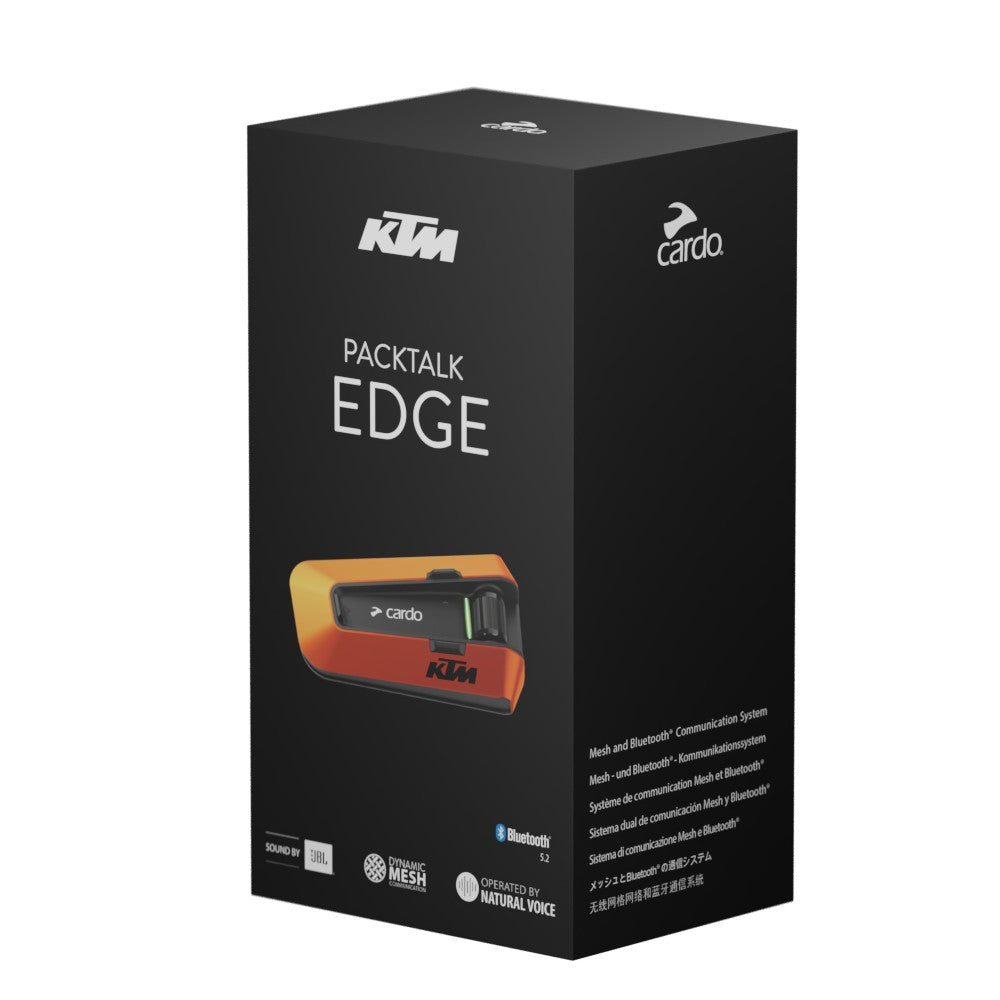 PACKTALK EDGE SINGLE KTM EDITION - 71-5049-1